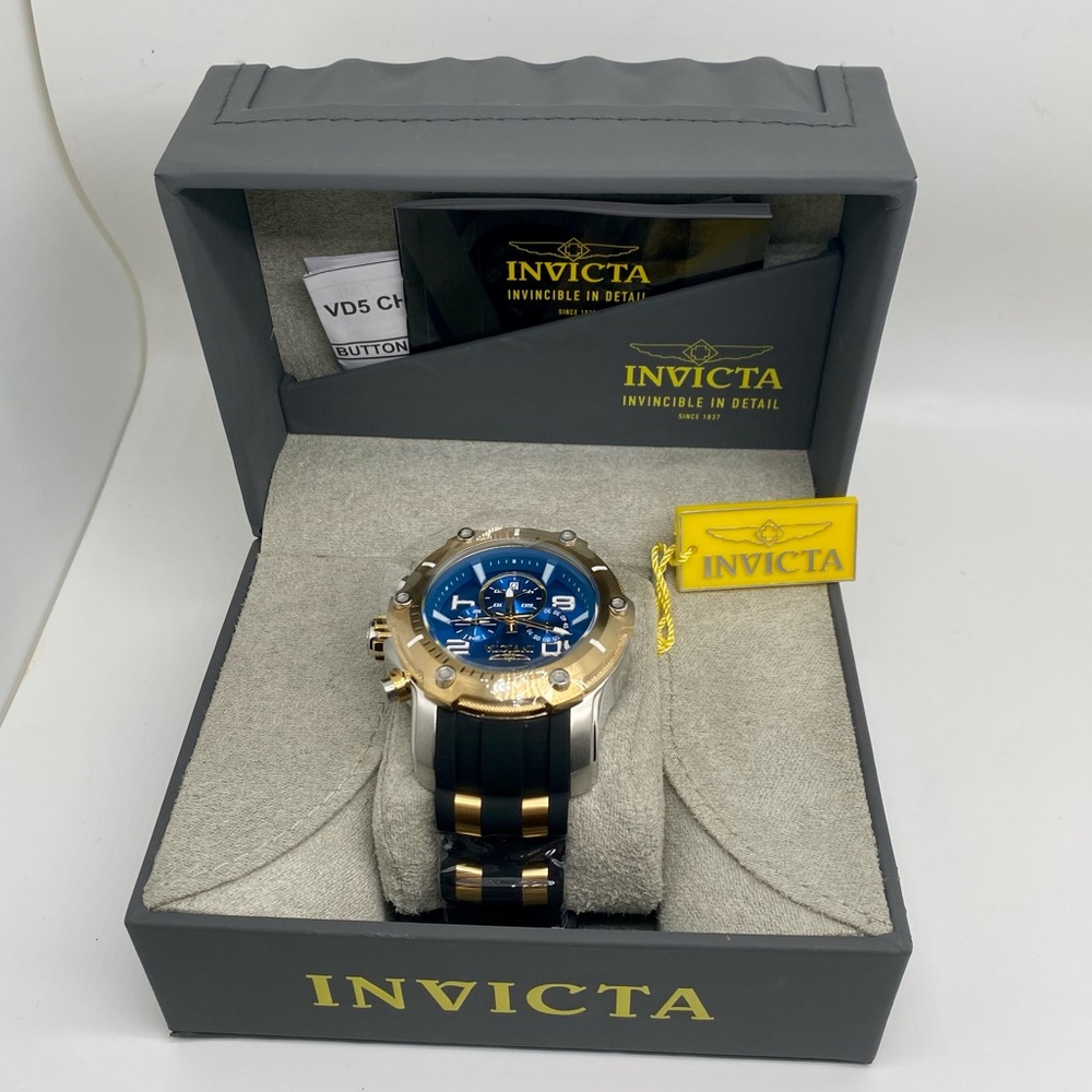 New Invicta Pro Diver Men's Watch - 51.5mm, Black, Steel NWT